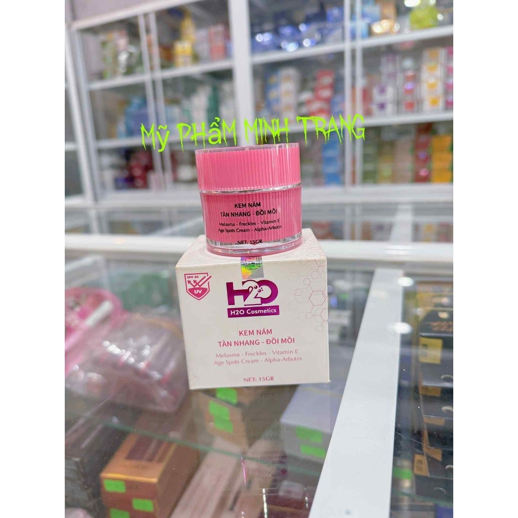 Kem H2O Cosmetics Nám - Tàn Nhang - Đồi Mồi 8g H20