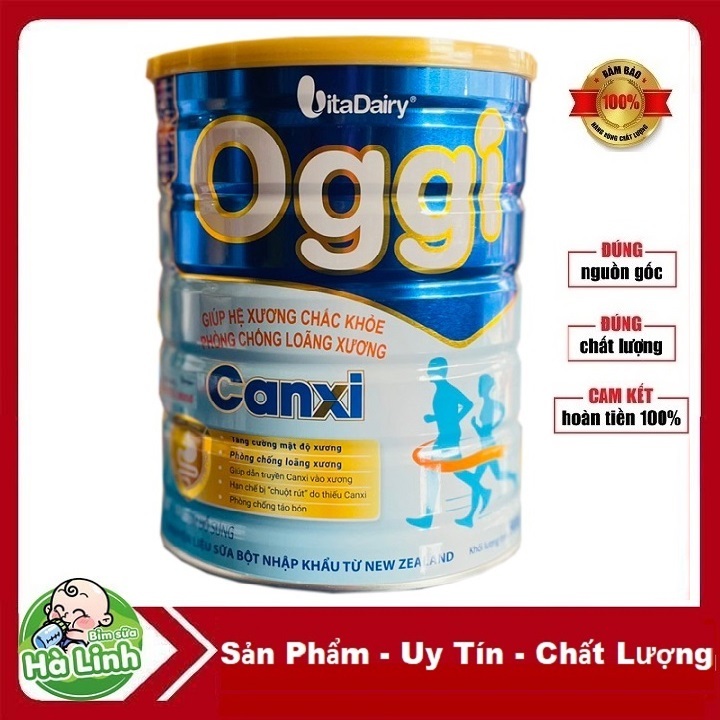 [Quét mã tích xu] Sữa Bột OGGI Canxi 900g.