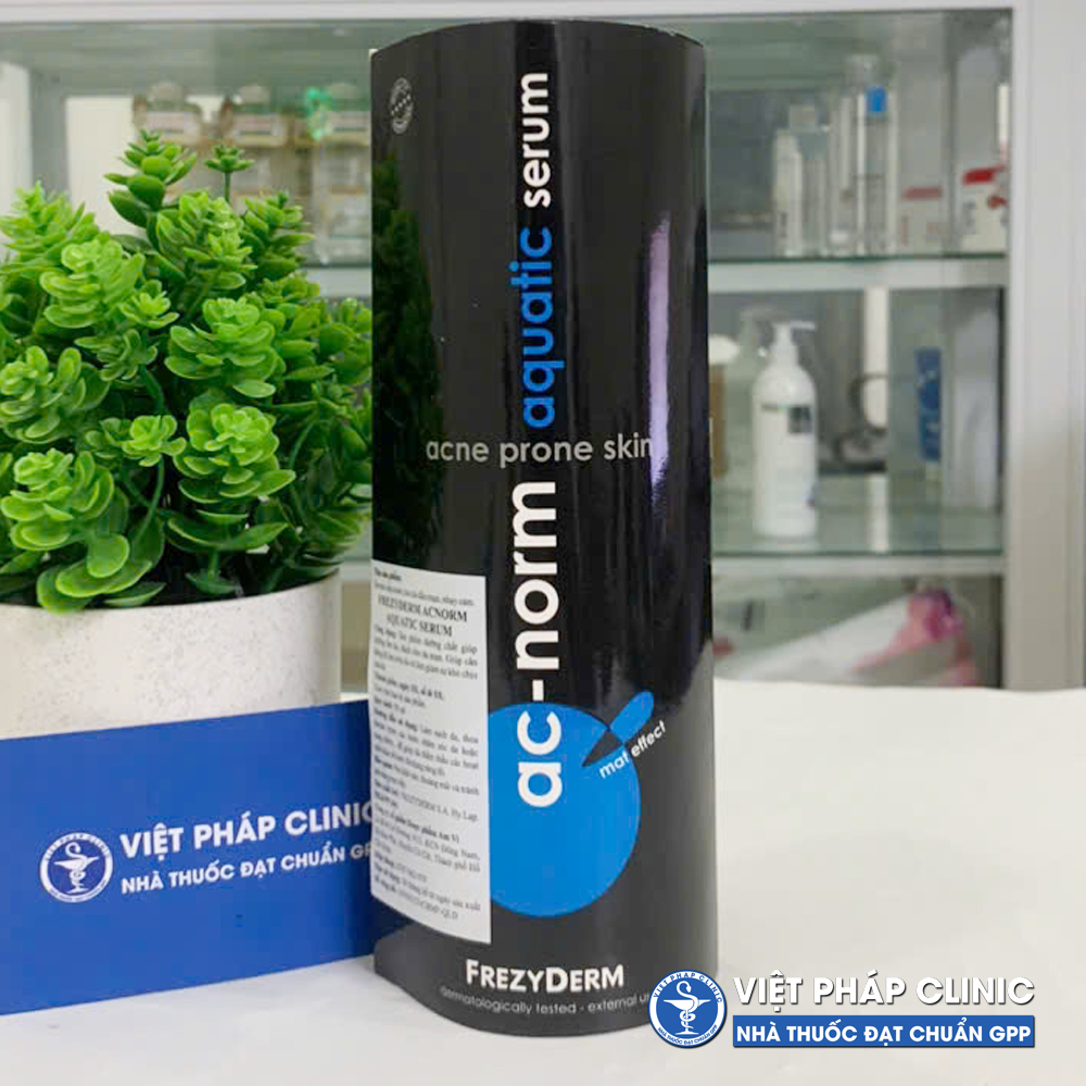 Tinh chất cấp ẩm cho da dầu, da mụn Frezyderm AC-Norm Aquatic Serum 50ml Chính hãng công ty.