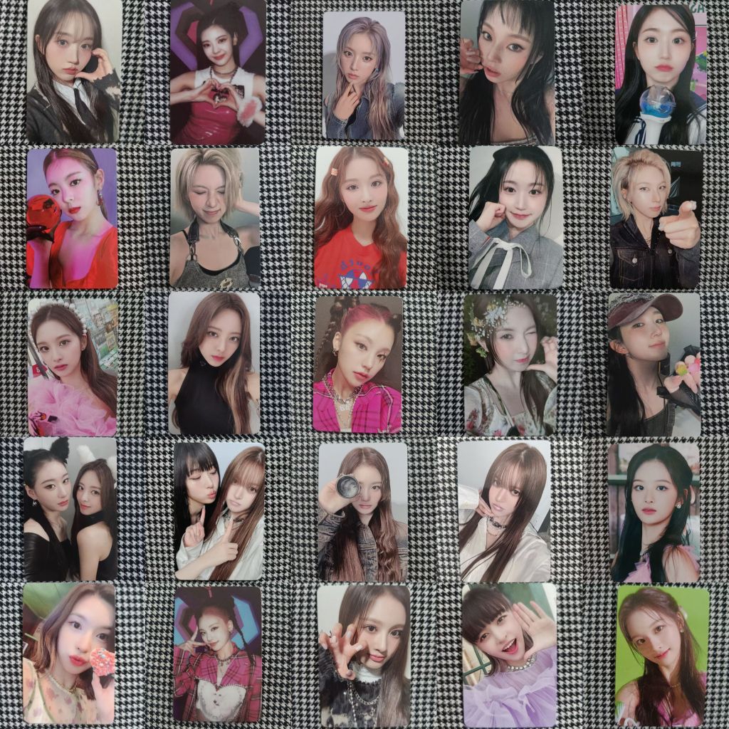PHOTOCARD CARD NMIXX ITZY BỘ THẺ ẢNH ITZY NMIXX OFF TRANG TRÍ SƯU TẦM PHÒNG LÀM VIỆC
