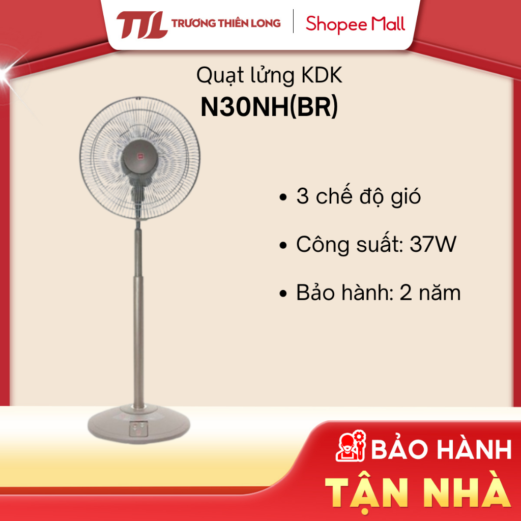Quạt lửng KDK N30NH(BR) [FREESHIP HCM]