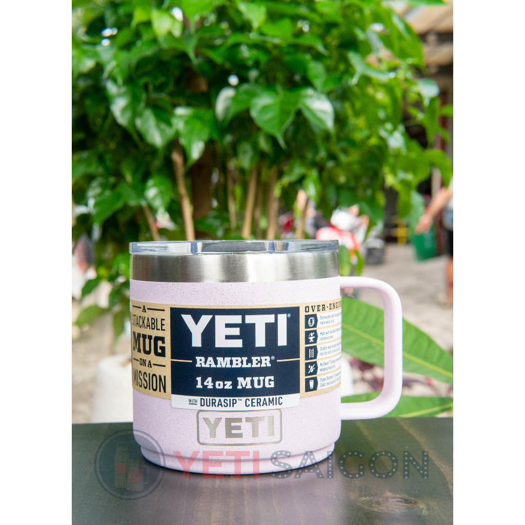 [YETI SAIGON] Ly Cốc Giữ Nhiệt Cao Cấp YETI MUG 14oz - 10oz - Nhập Khẩu Từ Mỹ - Nắp Nam Châm Magslid