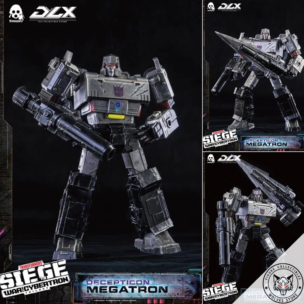 [Có sẵn - Hỏa tốc] Mô hình chính hãng Threezero: Megatron siege DLX (Transformers: War for Cybertron