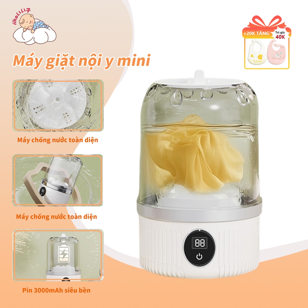 Máy Giặt Mini 2in1 iiko