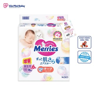  Tã Bỉm Merries Chính Hãng Nhật Bản – Bỉm Dán & Bỉm Quần Siêu Mềm Mại Thấm Hút Vượt Trội 