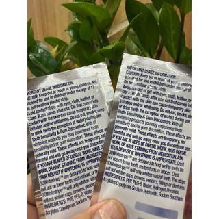 [SALE XÉ LẺ ]Miếng dán trắng răng Crest 3D Whitestrips Brilliance White