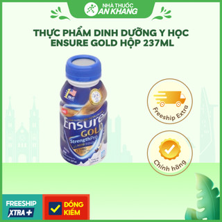 THỰC PHẨM DINH DƯỠNG Y HỌC ENSURE GOLD HỘP 237ML