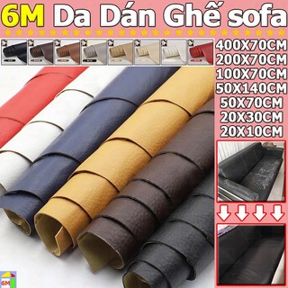 【Mua 1 tặng 1】6M Sofa da dán ghế Miếng dán vải da PU cỡ lớn kích thước chữa ghế sofa đồ da tự dính