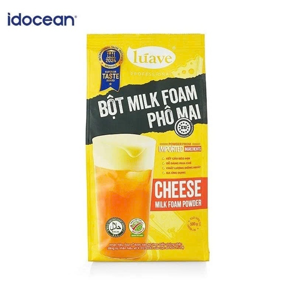 Bột Milk Foam vị Phô Mai Luave, Cheese Milk Foam Powder