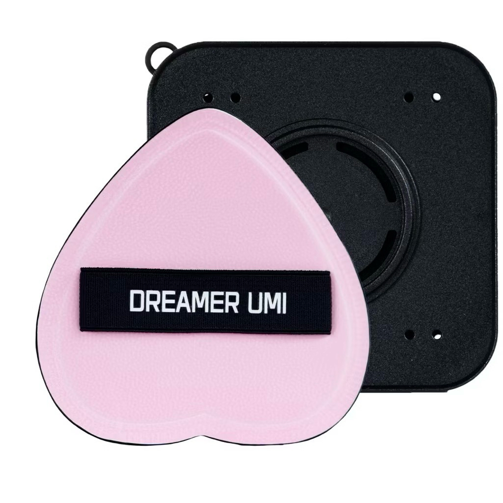 Bông Mút Tán Nền Hình Trái Tim DREAMER UMI + Kèm Hộp Đựng – Tán Kem Nền Mịn, Hạn Chế Hút Kem Nền Tặn