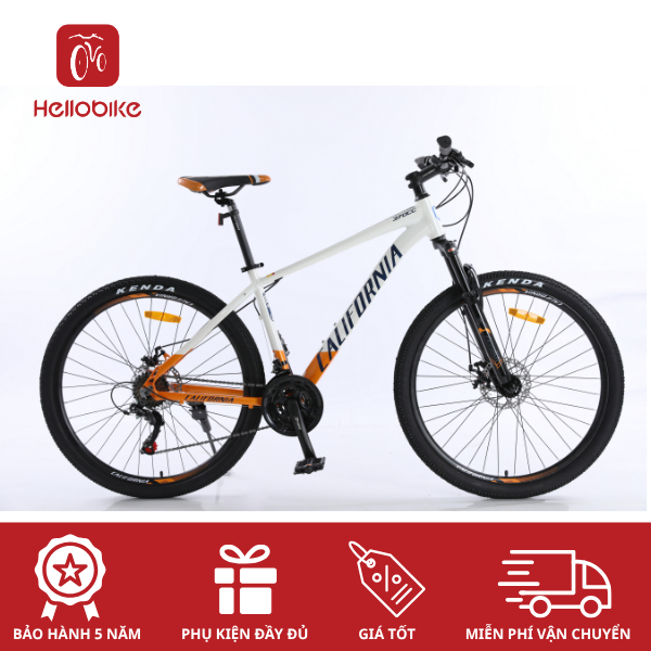 Xe Đạp California 370CC -Khung Nhôm 6061 - Tặng Kèm Lục Giác , Gọng, Bình