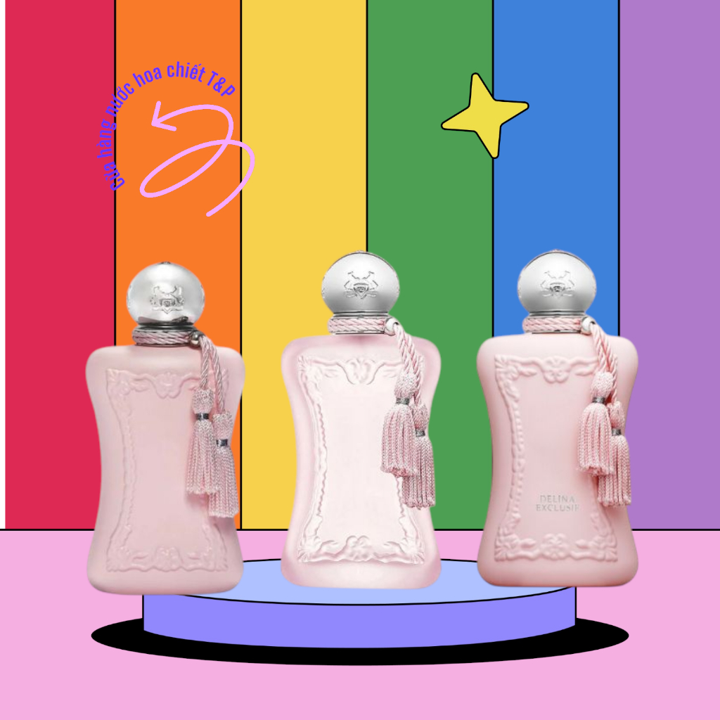 Delina Exclusif  - Delina EDP - Rose - Nước Hoa Nữ - 5ML -10ML