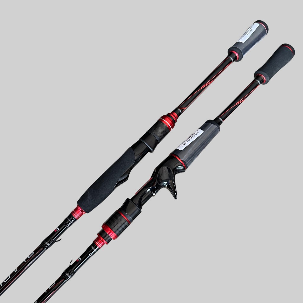 Abu Garcia Black Max [Next Gen] - Cần câu lure Black Max thế hệ mới, Carbon 24T, khoen Fuji Oring