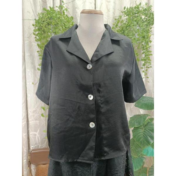 26STUDIO thanh lý - Áo sơ mi tay cộc bymo - Size S