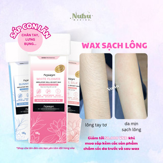  SÁP WAX LÔNG CON LĂN NOWAX - lựa chọn tốt nhất cho waxing chân tay lưng bụng ngực 