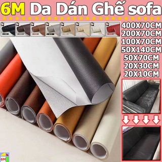 【Mua 1 tặng 1】6M Sofa da dán ghế Miếng dán vải da PU cỡ lớn kích thước chữa ghế sofa đồ da tự dính