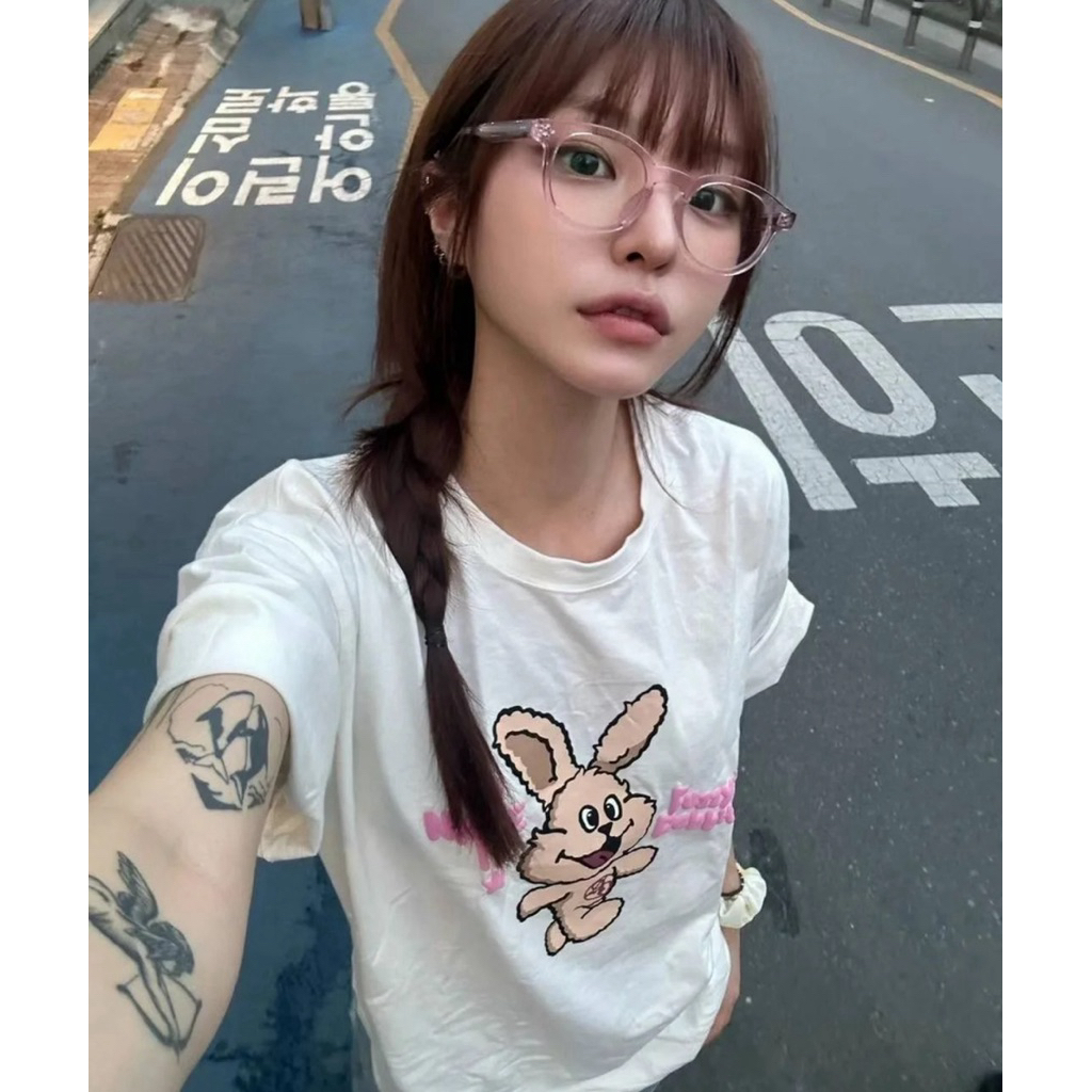 Áo phông A D L V My Name is Fuzzy sale 80% (bill ảnh cuối)