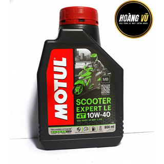 Dầu nhớt Motul Scooter Expert 10W40 - 800ml cho xe tay ga