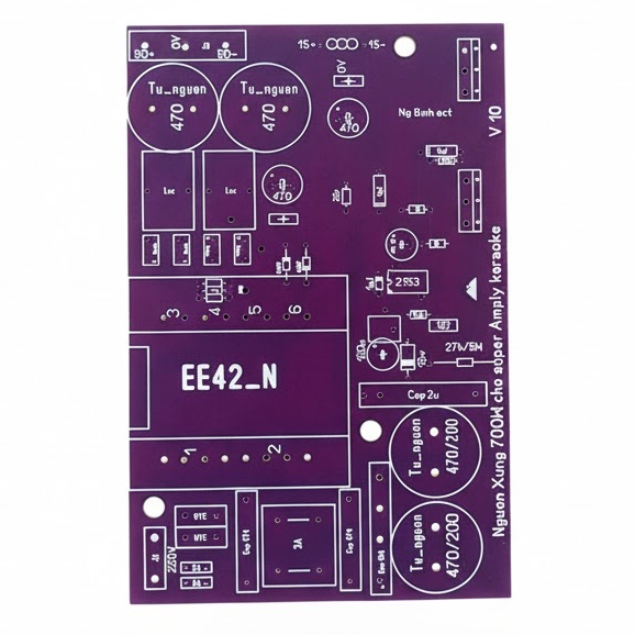 Set 4 pcb nguồn xung ir2153 ngọn nhẹ, công suâtq cao