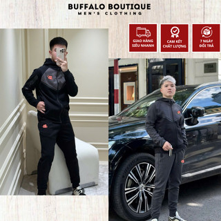  Bộ Quần Áo Mùa Đông Loaiee Teck Phối 2 Màu Siêu Đẹp - Bộ Nỉ Hoodie Nam Nữ Loaiee Teck In Logo Màu Siêu Nét 