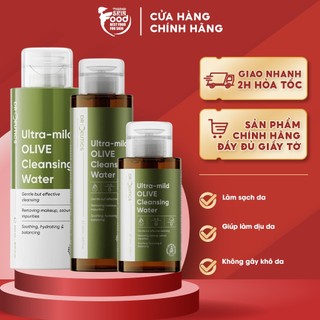  Nước Tẩy Trang Làm Sạch Dịu Nhẹ Cấp Ẩm DrCeutics Ultra-mild Olive Cleansing Water 500ml 