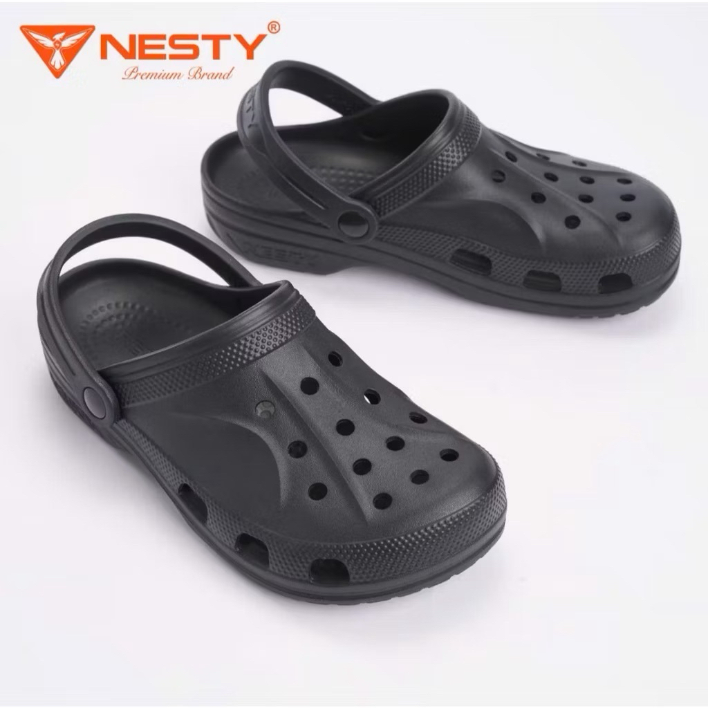 [NESTY NE50] - Dép Sục Nguyên Khối Nesty NE50 (Tặng 10 Charm Gắn Dép) Đế Cao 2–2,5cm Siêu Nhẹ, Êm Ái, Full Size Gia Đình | BigBuy360 - bigbuy360.vn
