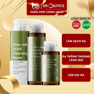  Nước tẩy trang làm sạch dịu nhẹ cấp ẩm DrCeutics Ultra-mild Olive Cleansing Water 500ml 