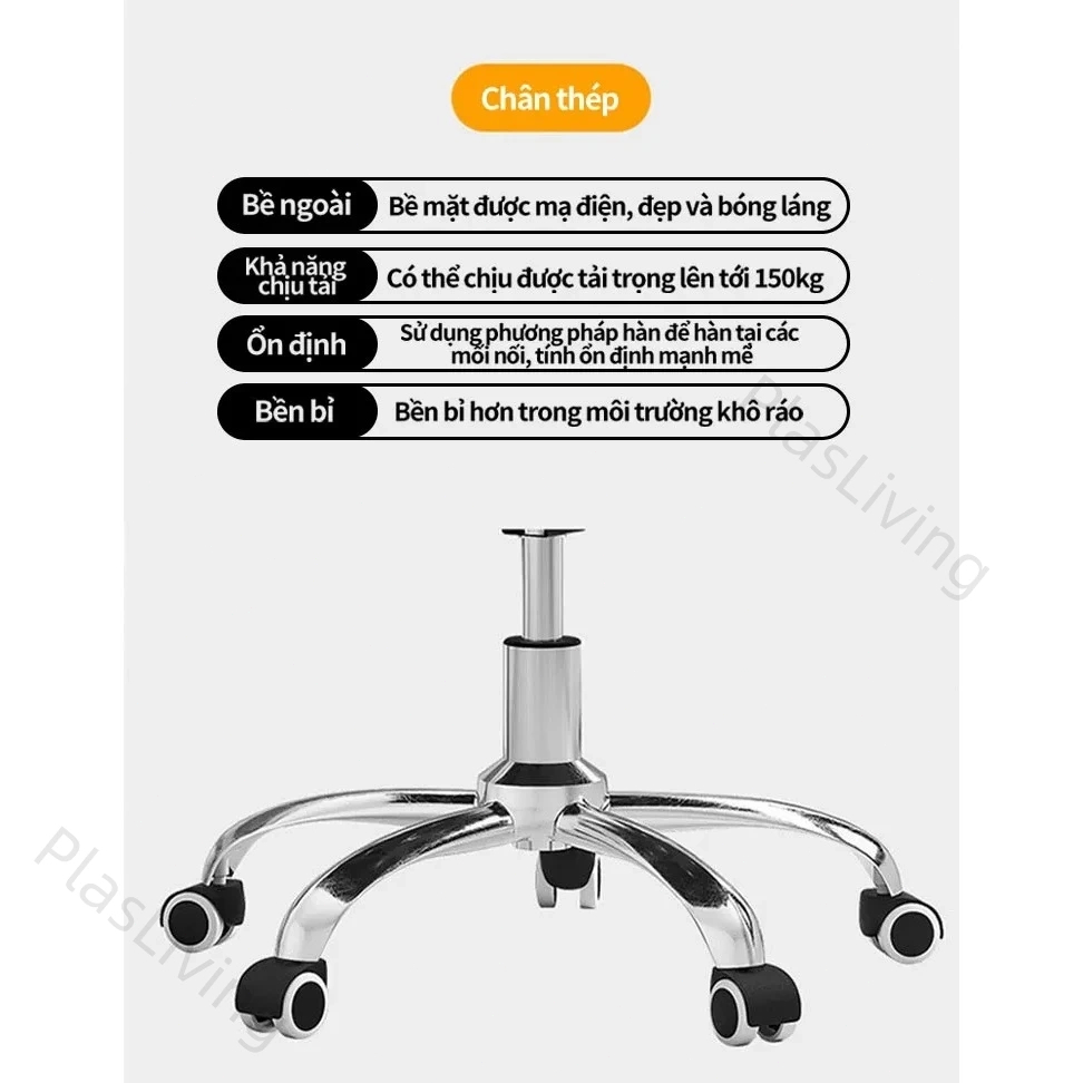 Ghế Xoay Văn Phòng Ghế Lưới Ergonomic Chống Mỏi Lưng  Chân Thép Thích hợp cho văn phòng và gia đình | BigBuy360 - bigbuy360.vn