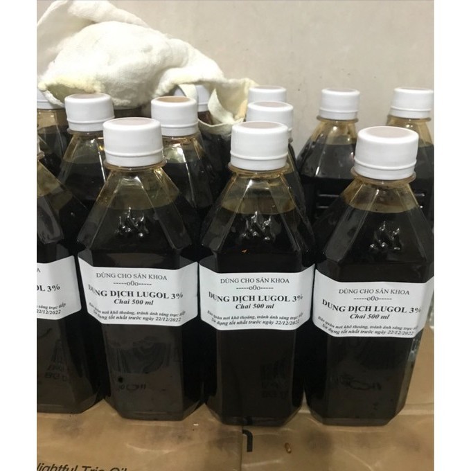 Dung dịch Lugol 3% chai 500ml