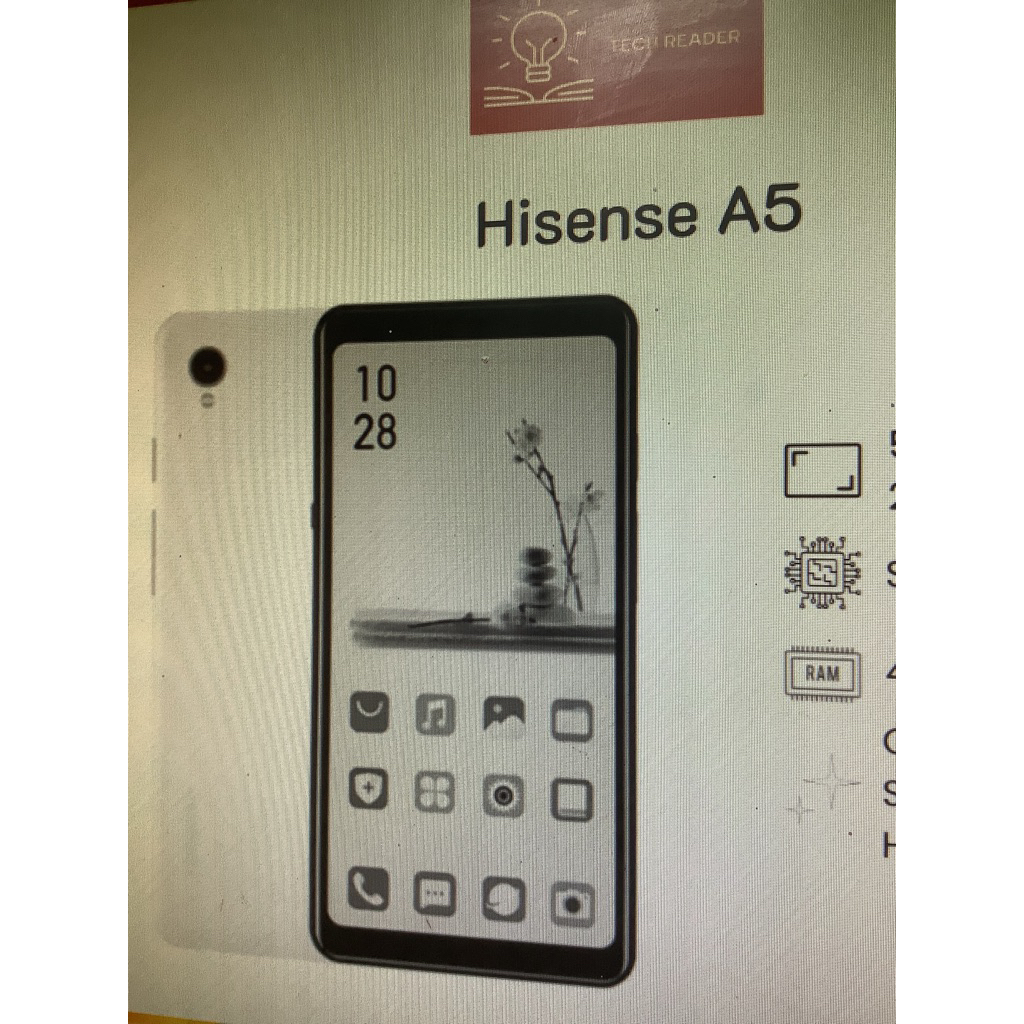 Máy đọc sách Hisense A5 Hisense A5C