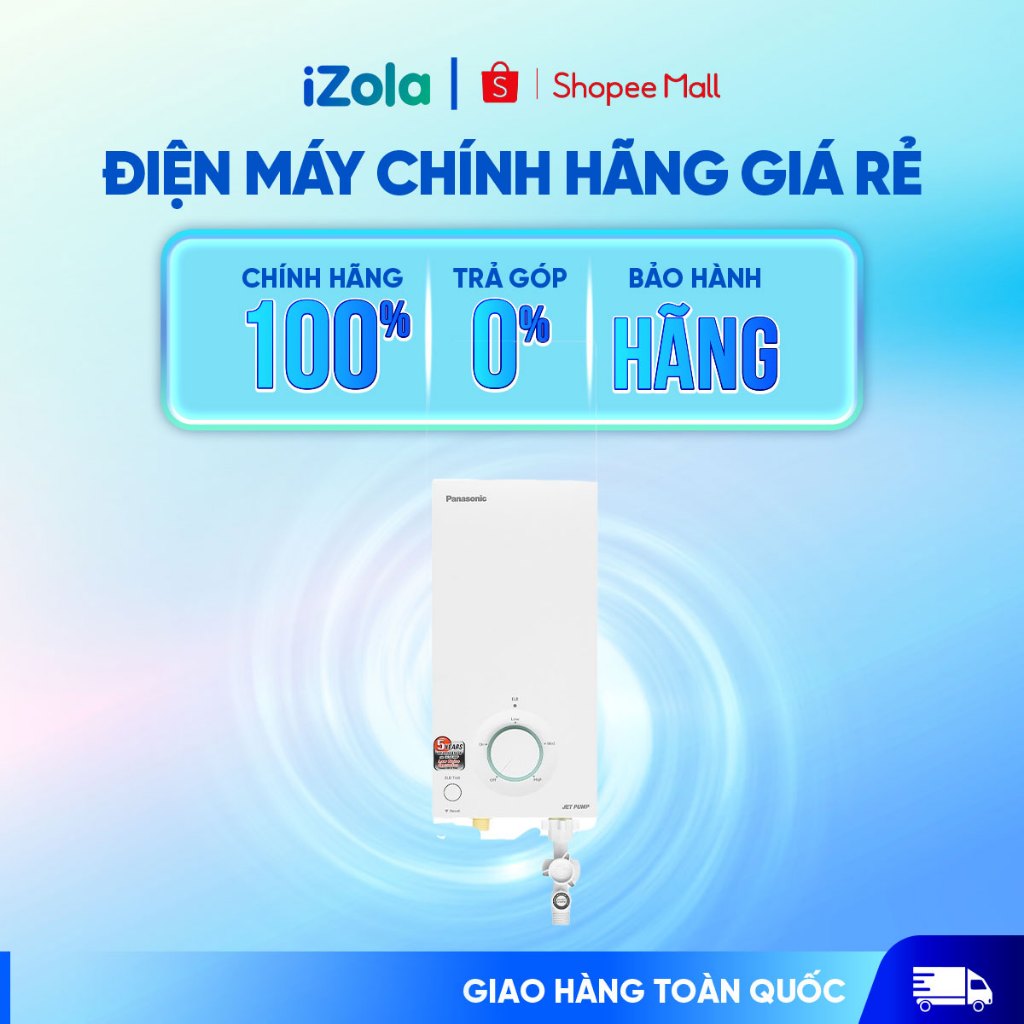 DH-4VP1VW - Máy nước nóng trực tiếp Panasonic 4500W DH-4VP1VW - Hàng chính hãng