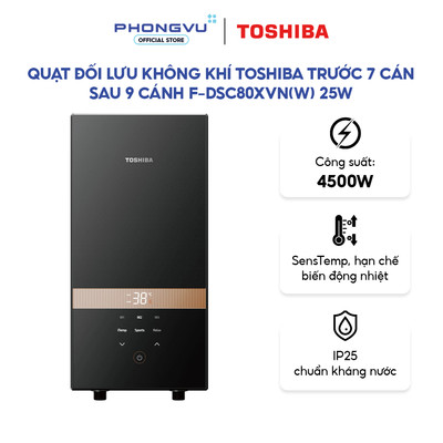 Máy tắm nước nóng trực tiếp Toshiba TWH-45EMC1PVN(K)-KB (Có bơm) (Đen) - Công suất 4500W, Nóng nhanh - Bảo hành 24 tháng