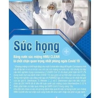 Nước Súc Miệng HMU CLEAN 200ml
