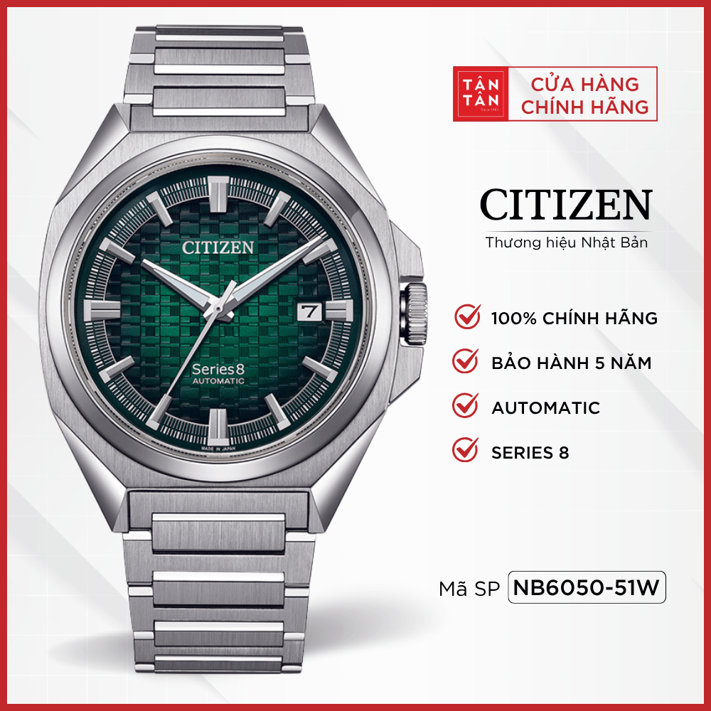Đồng Hồ Nam Citizen Series 8 831 NB6050-51W Automatic 40.8mm - Đồng Hồ Tân Tân