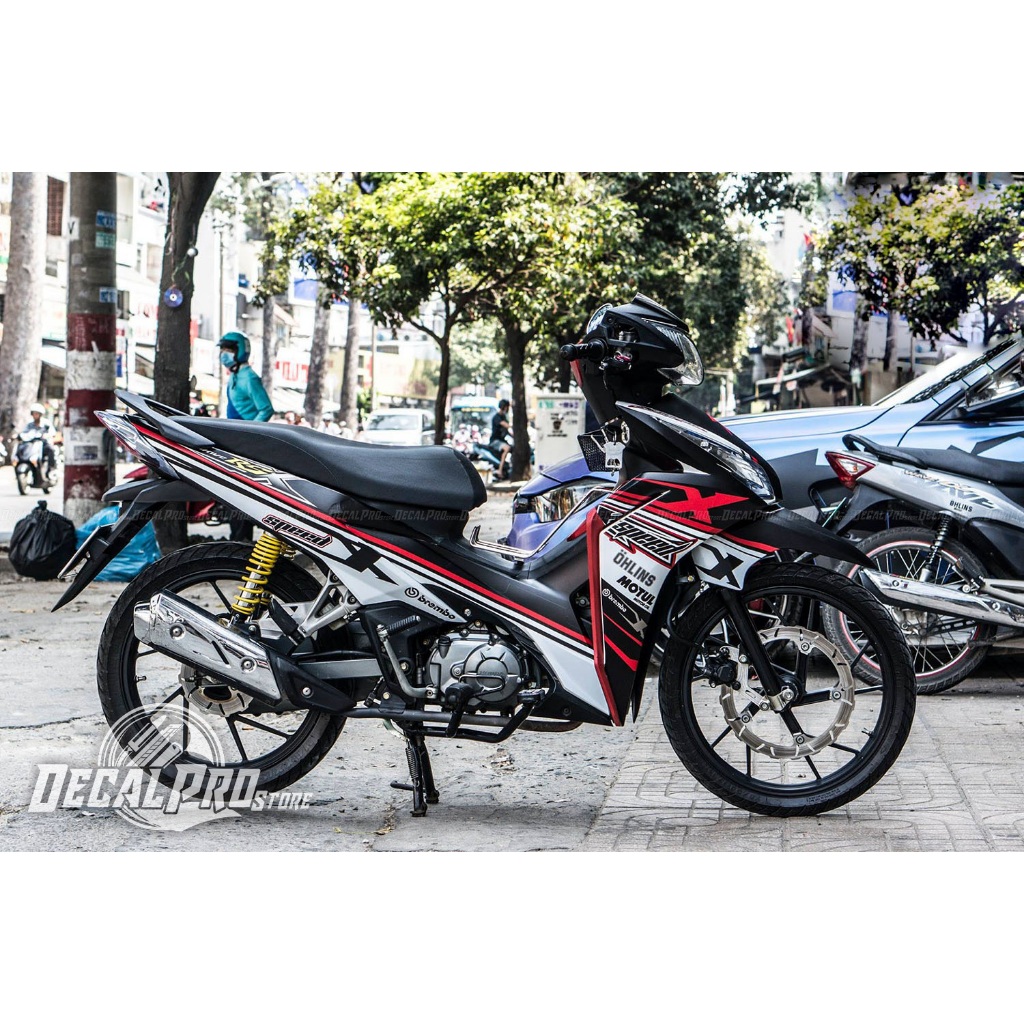 [Tem chuẩn xịn] - Tem trùm xe Wave RSX 2012 XSpeed