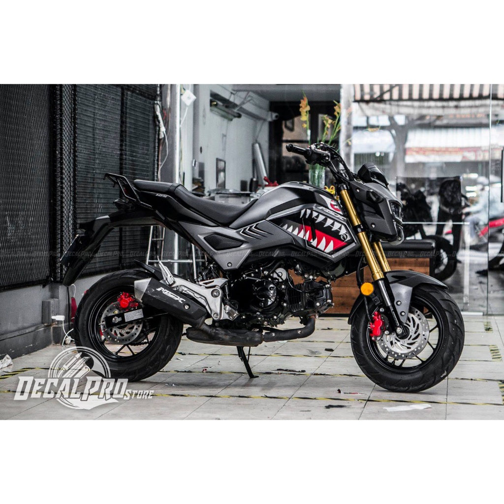 [Tem chuẩn xịn] - Tem rời xe MSX 2017 Shark