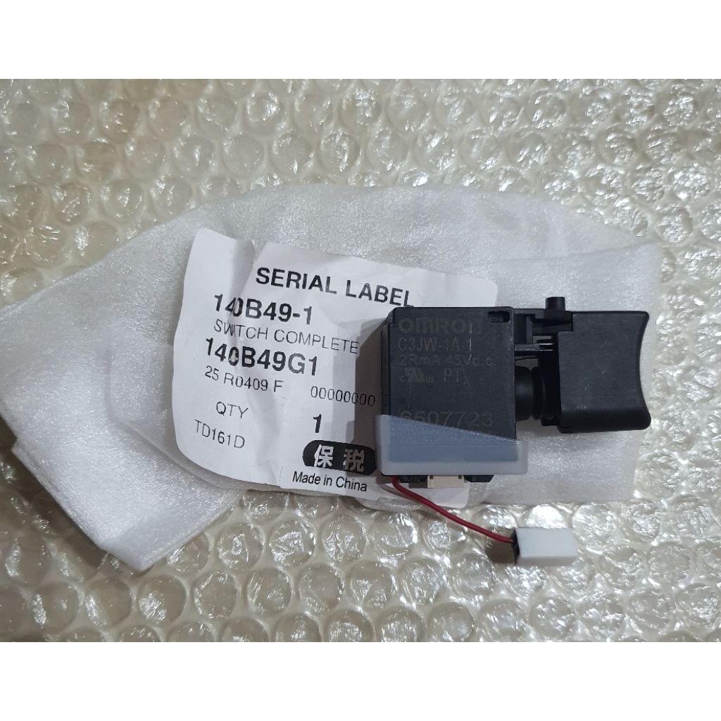 Công tắc (cò) MAKITA DTD161/DTD171 - TD161D/TD171D. MỚI 100%. CHÍNH HÃNG