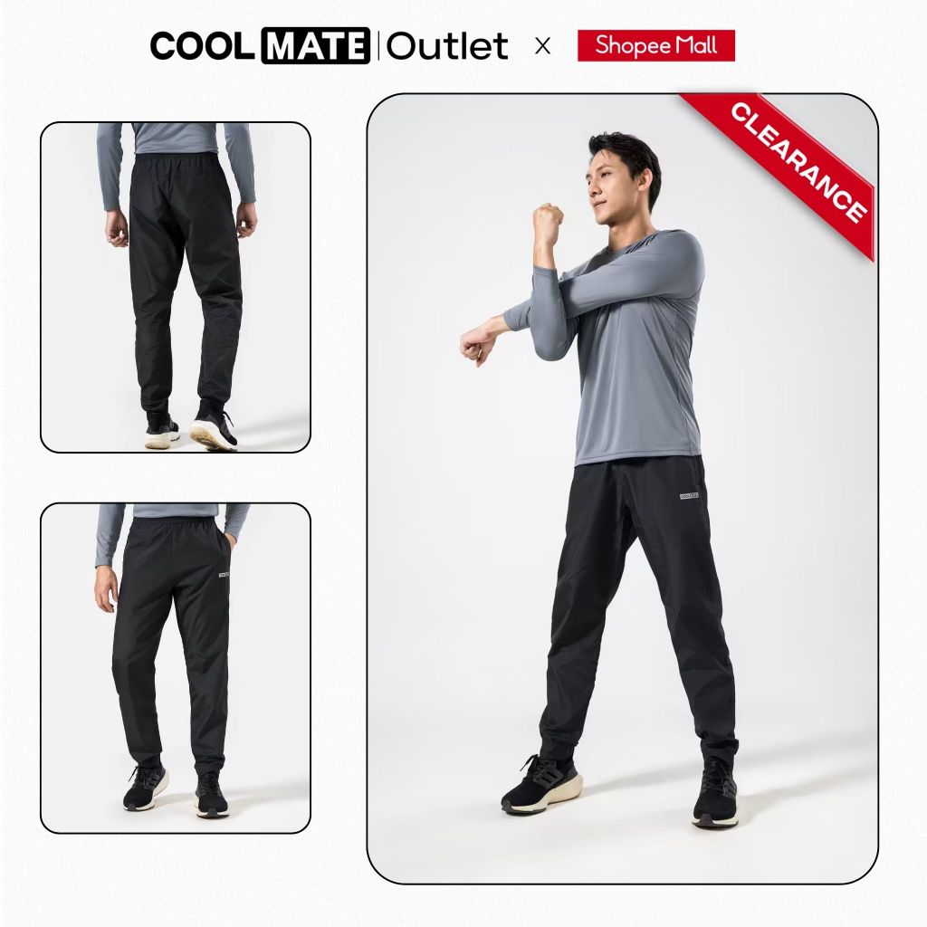 [Outlet không đổi trả] Quần Jogger Nam Coolmate Daily Wear Kháng Khuẩn
