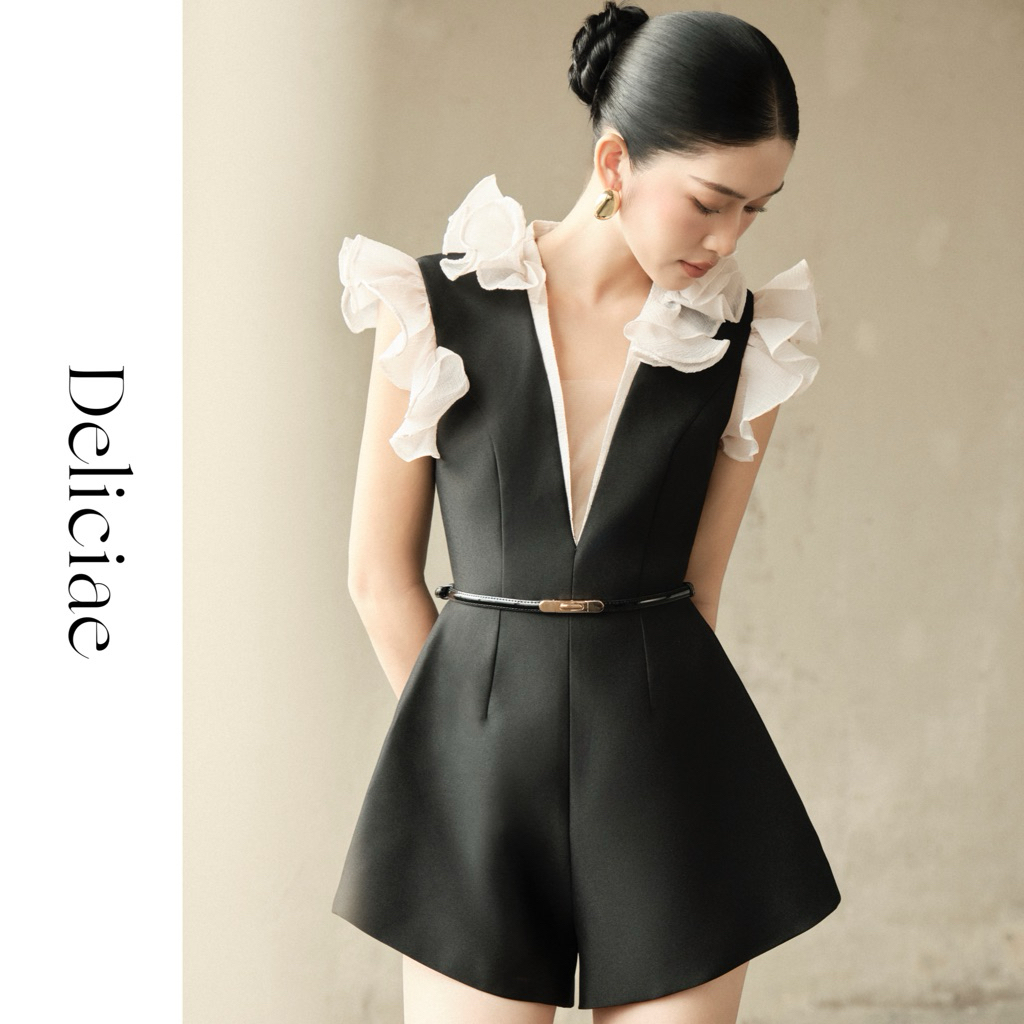 [Deliciae] MAEL JUMPSUIT - Jump ngắn thiết kế cao cấp