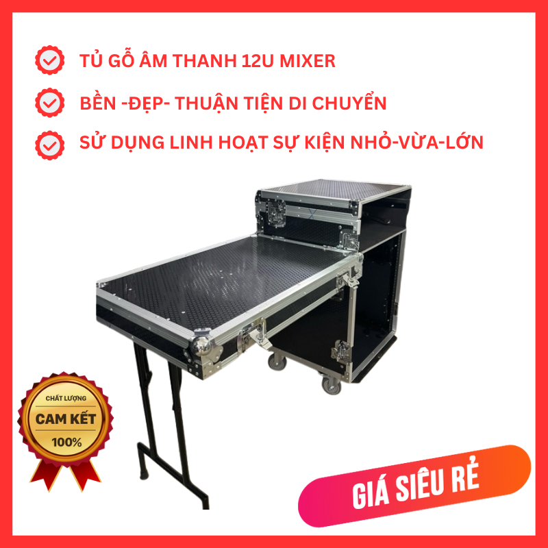 Tủ thiết bị 12u mixer