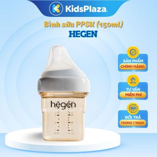 Bình sữa Hegen nhựa PPSU 150ml cho bé 1-3M - KidsPlaza