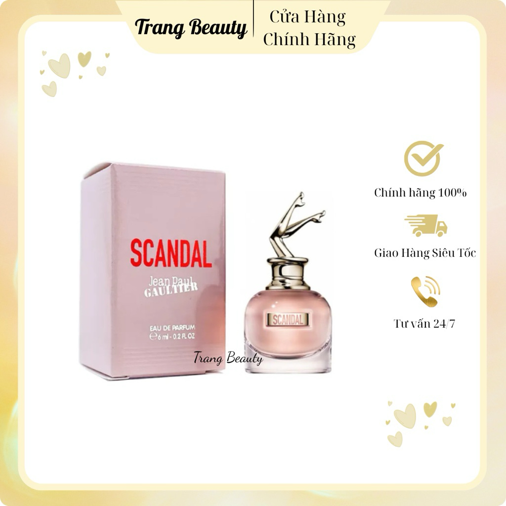 Nước hoa Mini Nữ SCANDAL Jean Paul Gaultier 6ml
