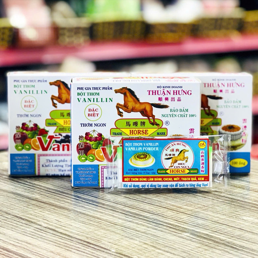 Vani bột, Vani ống Thuận Hưng 10 ống (~25g)