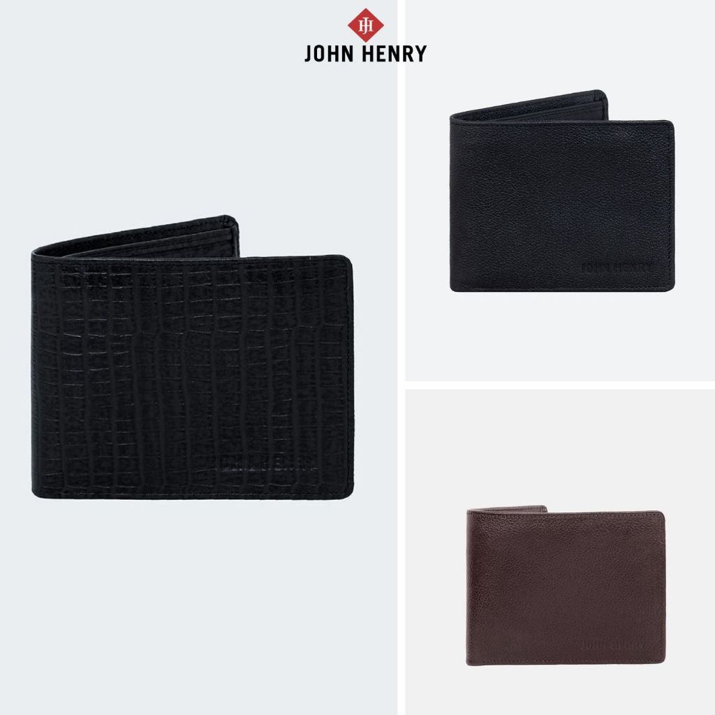 JOHN HENRY - Ví Da Nam Form Ngang - Lịch Lãm - Sang Trọng