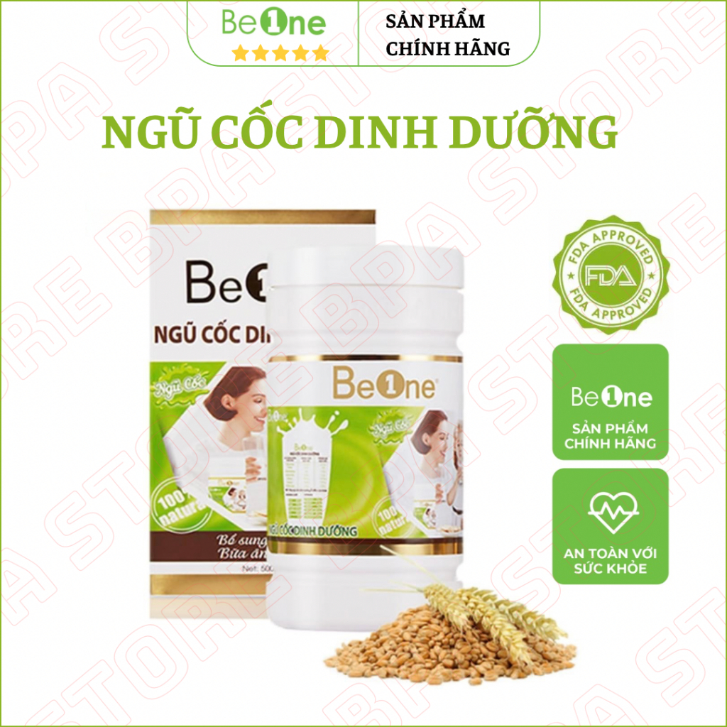 BeOne Ngũ Cốc Dinh Dưỡng CHÍNH HÃNG 500GR - Bổ sung dinh dưỡng tự nhiên