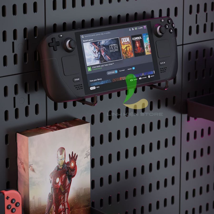 Bảng Pegboard HOSAN Decor Bàn Học, Phòng Gaming Treo Tường Đa Năng, Trang Trí Góc Làm Việc | BigBuy360 - bigbuy360.vn