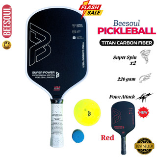  Vợt Pickleball chính hãng Beesoul siêu công 16mm mặt vợt carbon x2Spin công nghệ lõi Foam Gen 3 