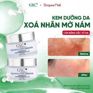 Kem Dưỡng Sáng Da Chống Lão Hoá Chuẩn Hàn Quốc GSC Mela Bright Spot Corrector 50ml - Dưỡng Ẩm Đều Làm Màu Da 