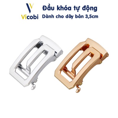 Đầu khóa thắt lưng nam Vicobi G1, mặt dây tự động dành cho bản 3,5cm