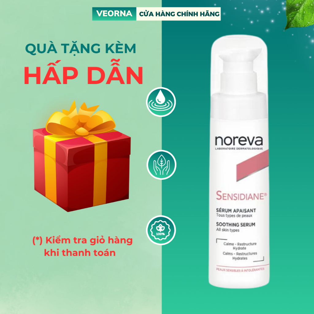 Tinh Chất Dưỡng Ẩm Cho Da Nhạy Cảm Noreva Sensidiane Soothing Serum